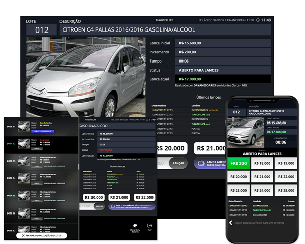 App Arrematantes